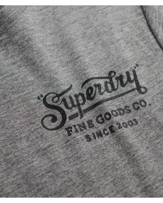 Superdry Gray & Co Outdoor Co T-shirt for men
