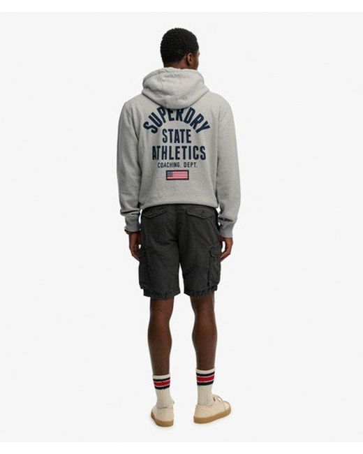 Superdry Black & Co Parachute Light Shorts for men
