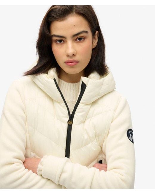 Superdry Natural & Co Hooded Storm Fleece Jacket