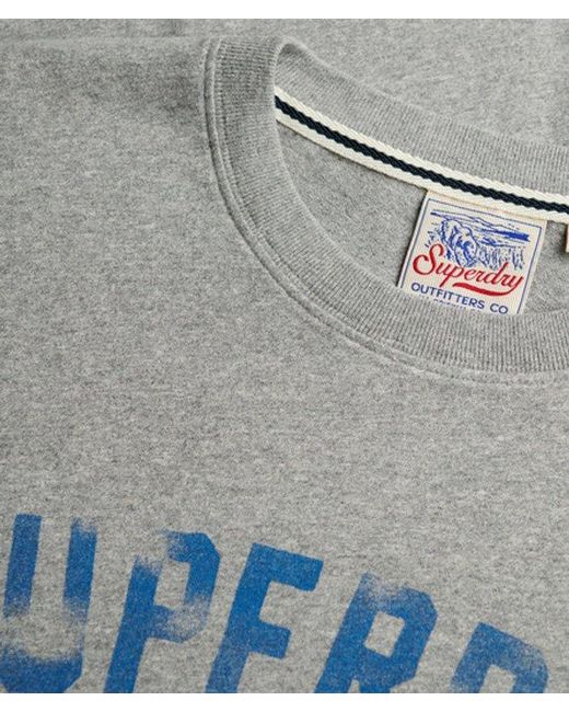 Superdry Gray & Co Wild Frontier T-shirt for men