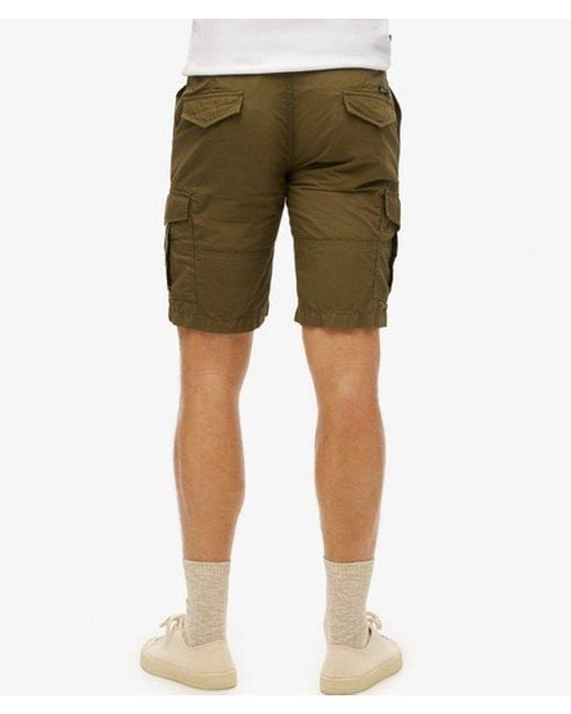 Superdry Green & Co Parachute Cargo Shorts for men