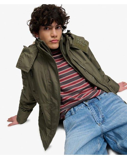 Superdry Green & Co Hooded Arctic Windcheater Jacket for men