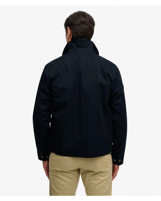 Superdry Blue & Co Collared Harrington Jacket for men