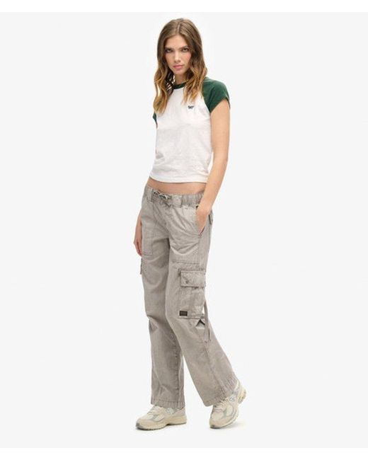 Superdry White & Co Low Rise Utility Pants