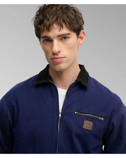 Superdry Blue & Co Carhartt Reworked Collared Jacket for men