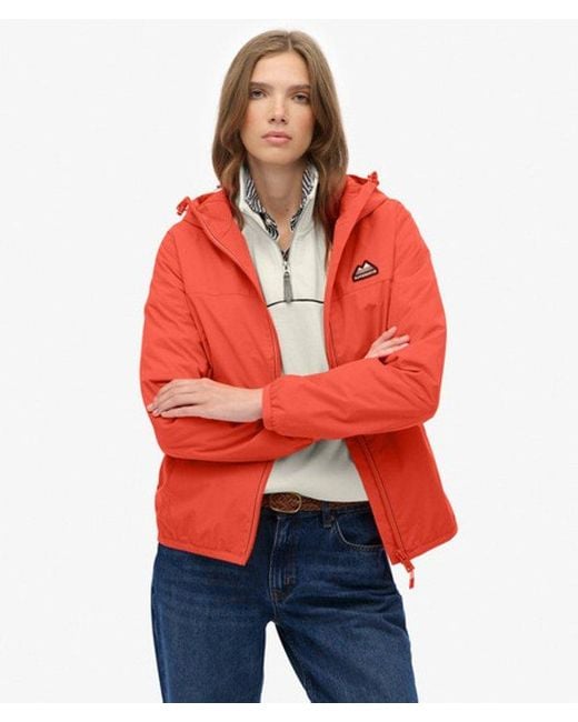 Superdry Red & Co Essential Tri Windbreaker Jacket