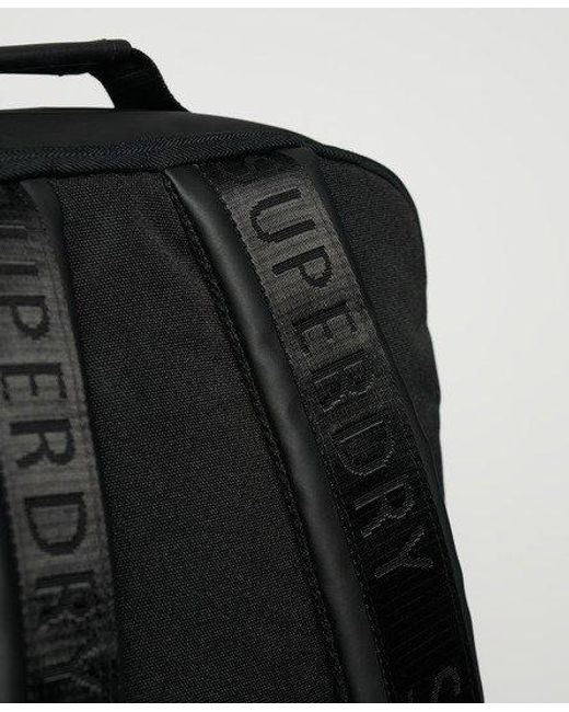Imprimée sac à dos tarp 25 litres Superdry en coloris Black