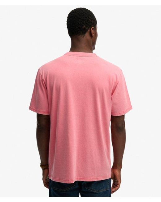 Superdry Red & Co Roadside Trade Loose T-shirt for men