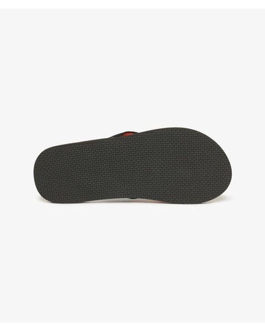 Superdry Black & Co Cork Graphic Flip Flops for men
