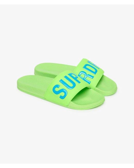 Superdry Green & Co Pool Sliders for men