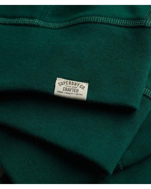 Superdry Green & Co Monogram Embroidered Zip Hoodie for men