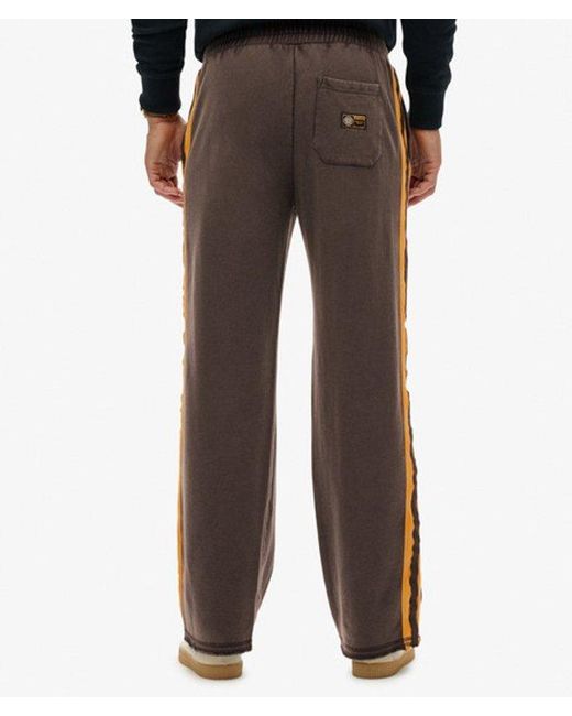 Superdry Black & Co Athletic Fives joggers for men