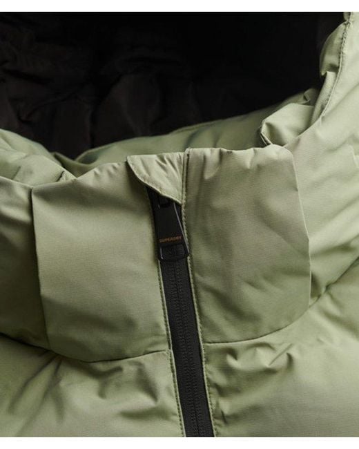 Superdry Green & Co Hooded City Padded Jacket