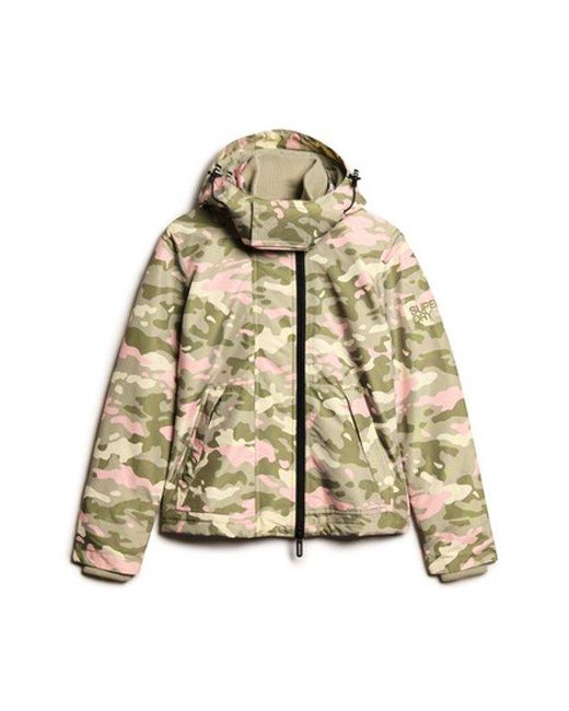 Superdry Blue & Co Hooded Mountain Windbreaker Jacket