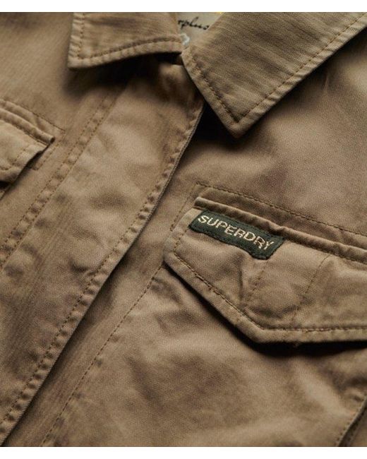 Superdry Brown M65 Military Jacket