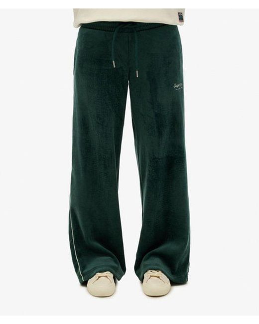 Superdry White & Co Country Club Velour joggers