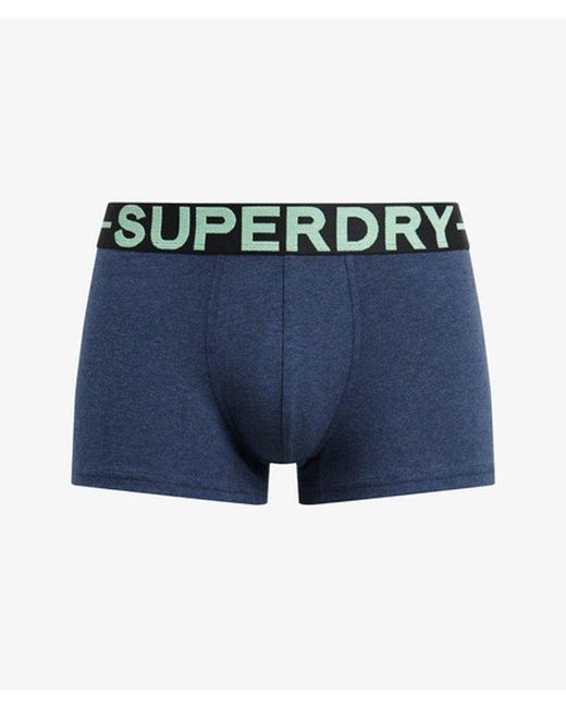 Superdry Blue & Co Trunk Triple Pack for men