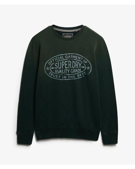 Homme Sweat Décontracté Lo-Fi Outdoors Taille Superdry pour homme en coloris Green
