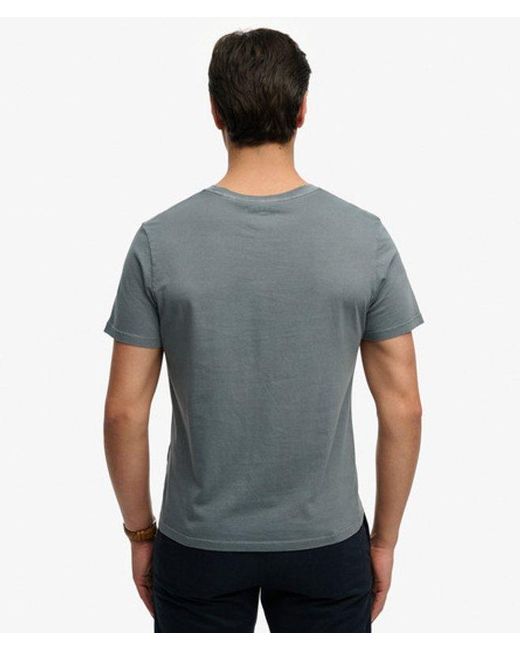 Superdry Gray & Co Classic Essential Pocket T-shirt for men