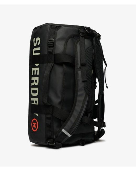 Sac polochon tarp Superdry en coloris Black
