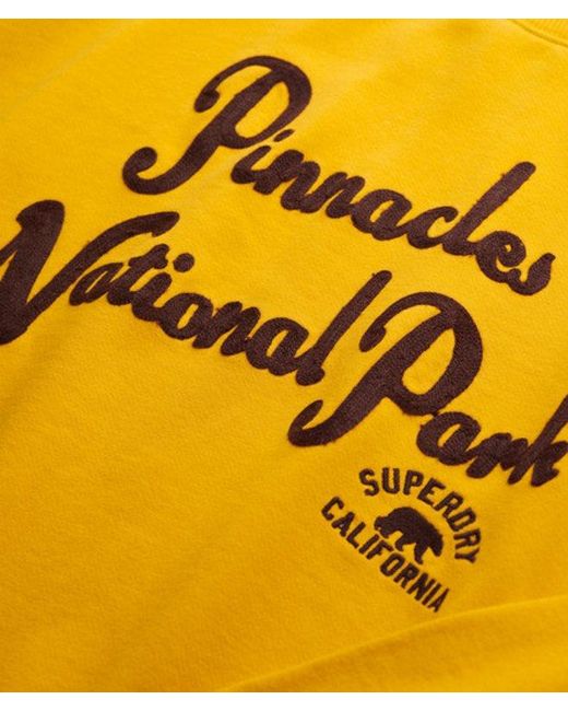 Superdry Yellow & Co Lo-fi Outdoor Loose Sweatshirt