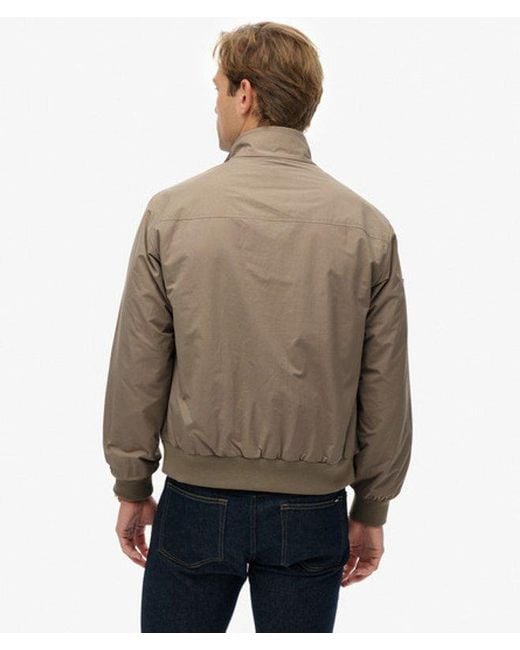 Superdry Brown & Co Classic Harrington Jacket for men