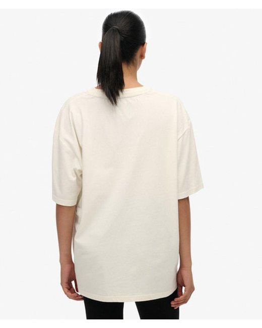 Superdry White & Co Night Garden Oversized T-shirt