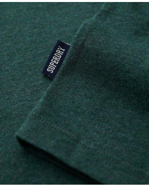 Superdry Green Essential Logo Vest Top for men