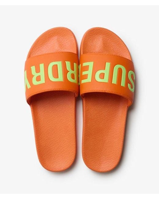 Superdry Orange & Co Pool Sliders for men