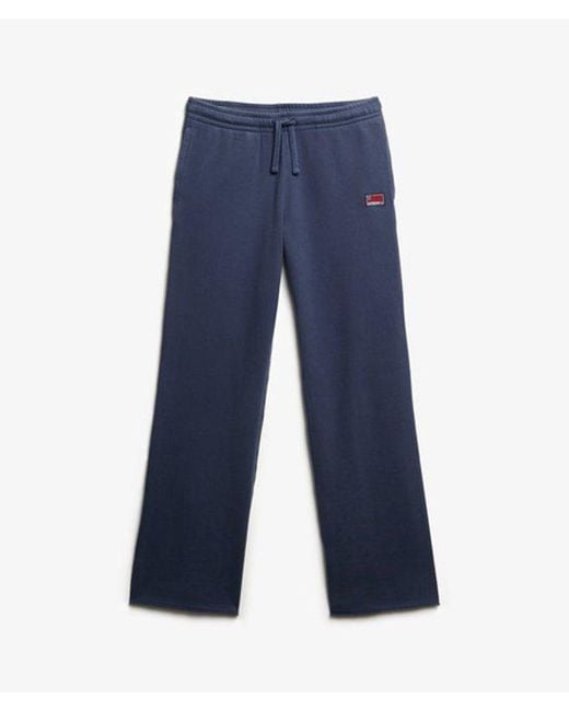 Superdry Blue & Co Athletic Essentials Straight Leg joggers