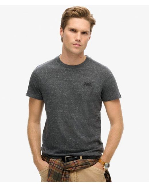 Superdry Gray & Co Essential Logo T-shirt for men