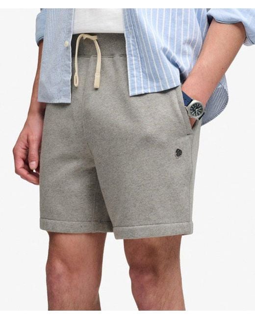 Superdry Blue & Co Monogram Shorts for men