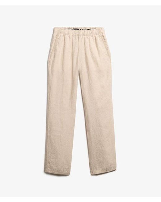 Superdry Natural Linen Pants