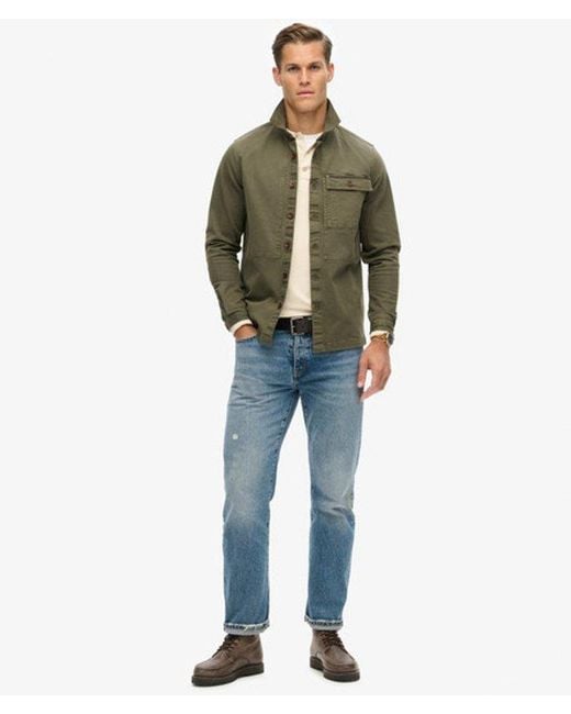 Superdry Green & Co The Merchant Store - Utility Overshirt for men