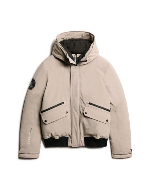 Superdry Natural City Padded Bomber Jacket for men