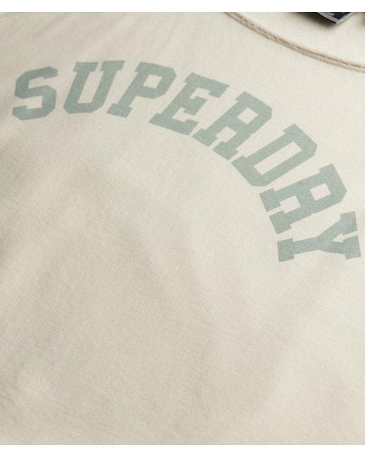 Superdry Natural Athletic Essentials Bardot Crew Sweatshirt