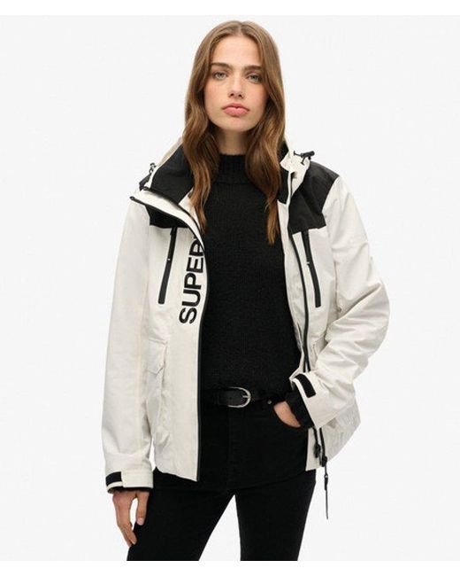 Superdry Natural & Co Colour Block Ultimate Windbreaker Jacket