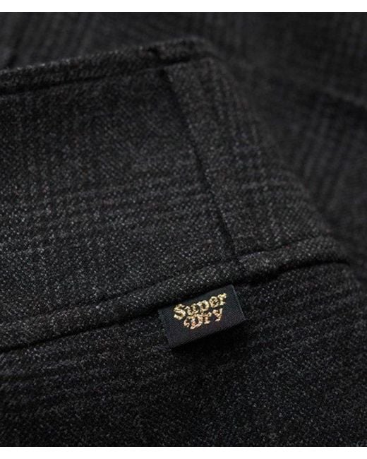 Superdry Black Low Rise Pleated Mini Skirt