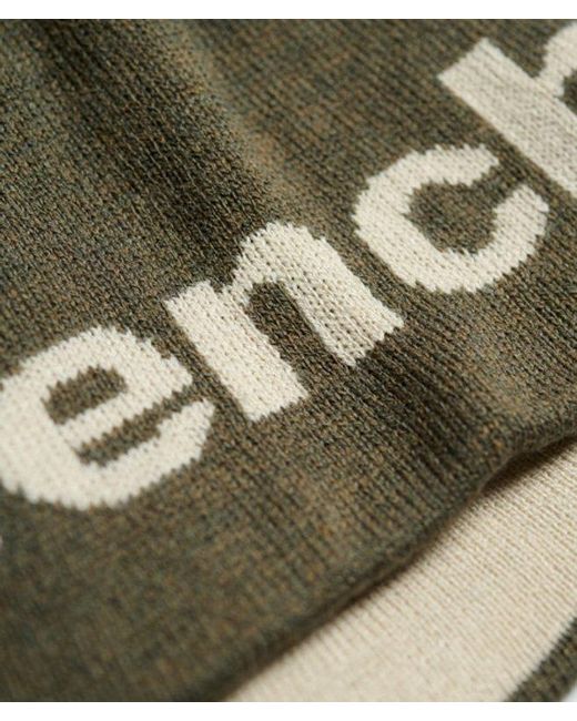 Superdry Green Bench X & Co Bench Jacquard Skater Beanie Hat for men