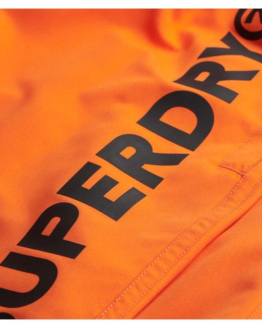 Superdry Orange & Co Sport Graphic 17-inch Swim Shorts for men