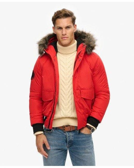 Superdry Red Everest Bomber Jacket for men