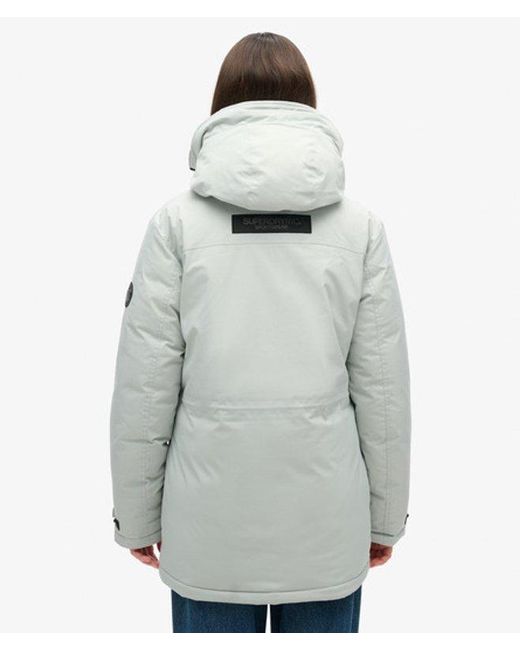 Superdry Blue & Co City Padded Parka Coat