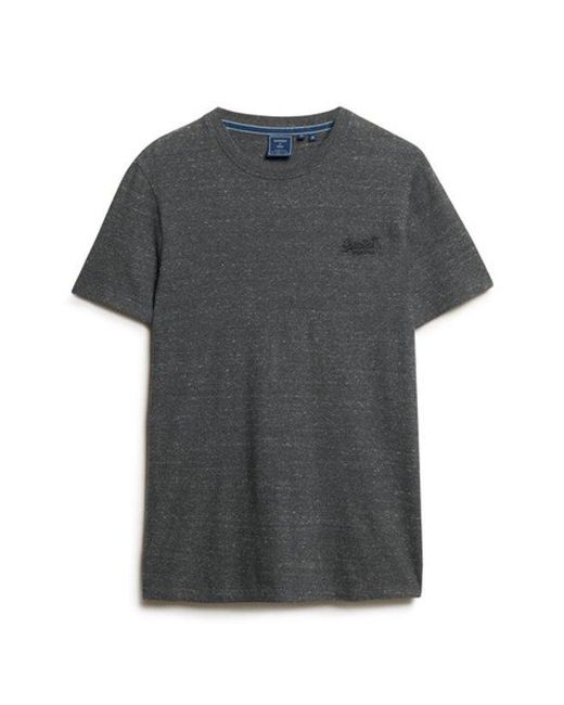 Superdry Gray & Co Essential Logo T-shirt for men
