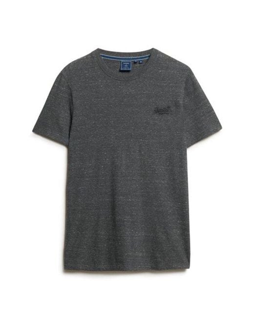 Superdry Gray & Co Essential Logo T-shirt for men