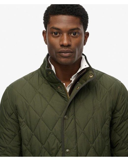 Superdry Green & Co Quilted Estate Jacket for men