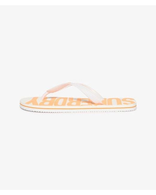 Superdry Natural & Co Vintage Flip Flops for men