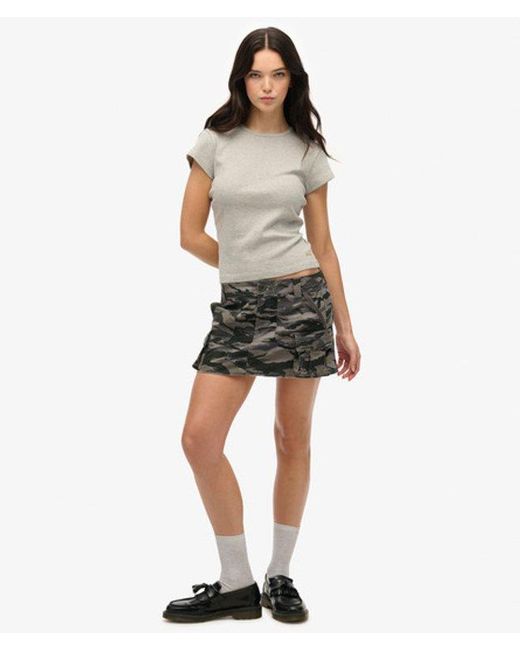 Superdry Gray Athletic Essential T-Shirt