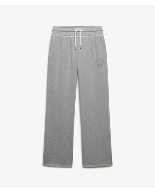 Superdry Blue & Co Athletic Print Flare joggers
