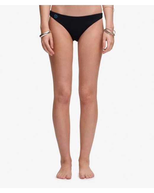 Superdry Black & Co Classic Bikini Bottoms