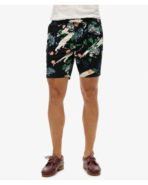 Superdry Black & Co Bermuda Shorts for men